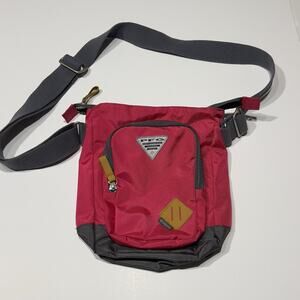 Columbia PFG Crossbody Bag Fishing Womens 10x9x3 Pink